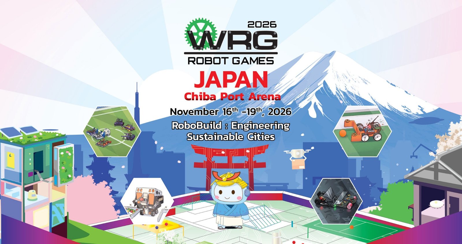 WRG 2026 Japan — Chiba Port Arena, November 16–19, 2026